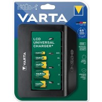 батерии,varta,lcd,universal,charger+,refurbished,black,(silver)