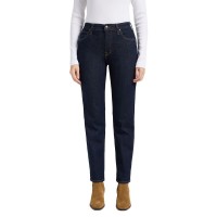 дънки,дамски,панталони,lee,carol,straight,fit,high,waist,jeans,deepest,space,(blue)