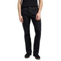 дънки,мъжки,панталони,lee,mvp,regular,straight,fit,jeans,new,rinse,(black)