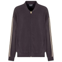 блуза,дамски,блузи,ea7,emporio,armani,train,sporty,4ever,full,zip,sweatshirt,grey