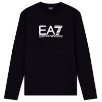 тениска,мъжки,тениски,ea7,emporio,armani,train,visibility,st,long,sleeve,t,shirt,black,cream