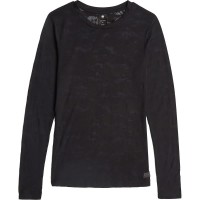 тениска,дамски,тениски,g,star,fine,lace,aop,slim,fit,r,t,long,sleeve,t,shirt,refurbished,black
