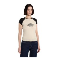 тениска,дамски,тениски,dickies,forth,shaw,raglan,short,sleeve,t,shirt,black,(beige)