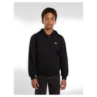 блуза,детски,блузи,dickies,oakport,full,zip,sweatshirt,black,(black)