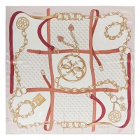 ръкавици,шапки,и,шалове,guess,aw5301sil03,handkerchief,ivory,(beige)