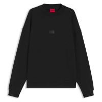 блуза,мъжки,пуловери,hugo,delast,10273008,01,sweatshirt,black,(black)