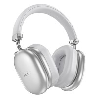 слушалки,слушалки,hoco,w35,max,auspicious,wireless,earphones,silver