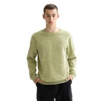 блуза,мъжки,пуловери,scotch,&,soda,melange,sweatshirt,green,(green)