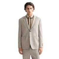 сако,мъжки,сака,scotch,&,soda,unconstructed,melange,relaxed,fit,blazer,beige,(beige)