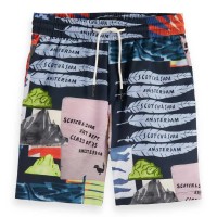 къси,панталони,мъжки,панталони,дамски,панталони,scotch,&,soda,all,over,printed,shorts,blue,(art,dept,collage,anthracite)
