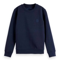 блуза,детски,блузи,scotch,&,soda,core,regular,fit,logo,badge,sweatshirt,sky,captain,(blue)