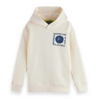 суичър,детски,блузи,scotch,&,soda,relaxed,fit,artwork,hoodie,eggnog,(beige)