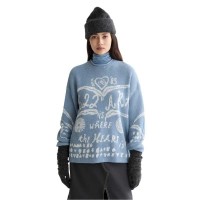 блуза,дамски,пуловери,дамски,плетени,дрехи,scotch,&,soda,jacquard,sweater,faded,denim,(blue)