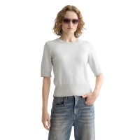 тениска,мъжки,тениски,дамски,тениски,scotch,&,soda,knitted,short,sleeve,t,shirt,grey,(light,grey,melange)
