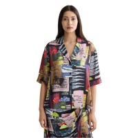 риза,с,къс,ръкав,дамски,блузи,дамски,ризи,scotch,&,soda,printed,fluid,short,sleeve,shirt,art,dept,collage,multicolor,(multicolor)