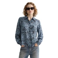 риза,с,дълъг,ръкав,дамски,блузи,дамски,ризи,scotch,&,soda,printed,relaxed,fit,long,sleeve,shirt,blue,(ikat,feather,blue)