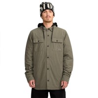 мъжки,якета,дамски,якета,и,палта,volcom,kenson,insulated,overshirt,green,(military)