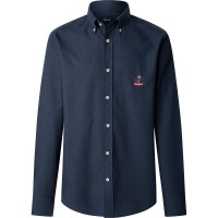 риза,с,дълъг,ръкав,мъжки,ризи,façonnable,bird,long,sleeve,shirt,naval,blue,(blue)