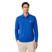 дамски,блузи,с,яка,мъжки,блузи,с,яка,façonnable,bird,pima,long,sleeve,polo,blue,(blue)
