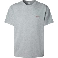 тениска,мъжки,тениски,pepe,jeans,contrast,connor,short,sleeve,t,shirt,marl,grey,(grey)