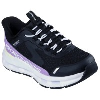 маратонки,детски,маратонки,skechers,glide,step,+,trainers,black,synthetic,purple,trim