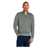блуза,мъжки,пуловери,timberland,williams,river,cotton,yd,half,zip,sweater,dark,grey,ht,obsidian,(grey)