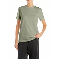 тениска,дамски,тениски,replay,w3566g.000.2660,short,sleeve,t,shirt,sage,green,(green)