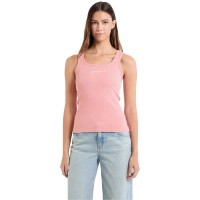 тениска,дамски,тениски,guess,jeans,w5rp48,ka0h1,sleeveless,t,shirt,slight,pink,(pink)