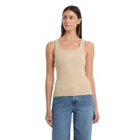 тениска,дамски,тениски,guess,jeans,w5rp48,ka0h1,sleeveless,t,shirt,safari,tan,(beige)