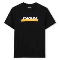тениска,детски,тениски,dkny,d62434,short,sleeve,t,shirt,black