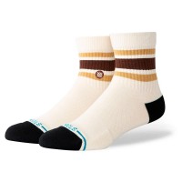 чорапи,дамски,чорапи,stance,boyd,quarter,socks,dark,brown,(white)