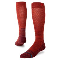 чорапи,мъжки,чорапи,stance,traveleer,mid,wool,snow,socks,rust,(red)