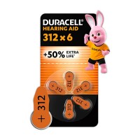 батерии,duracell,easy,tab,312,zinc,air,button,battery,6,units,pink,(brown)