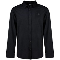 риза,с,дълъг,ръкав,мъжки,ризи,quiksilver,mw,premium,stretch,long,sleeve,shirt,black,(black)
