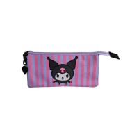 канцеларски,принадлежности,toybags,kuromi,triple,pencil,case,multicolor,(purple)
