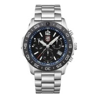 часовник,часовници,luminox,xs.3143.m,pacific,diver,chronograph,3140,series,44mm,watch,silver,(steel,brac,silver,qr)