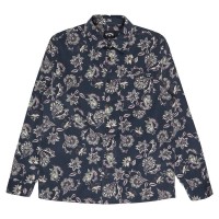 риза,с,дълъг,ръкав,мъжки,ризи,billabong,solana,cord,long,sleeve,shirt,ombre,blue,(blue)