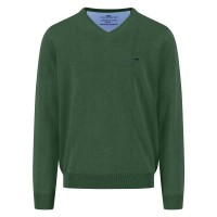 блуза,мъжки,пуловери,fynch,hatton,1514211,v,neck,sweater,dark,leaf,(green)