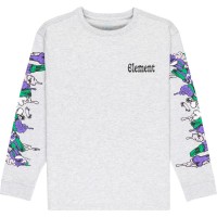 тениска,детски,тениски,element,rolling,dead,long,sleeve,t,shirt,mid,grey,heather