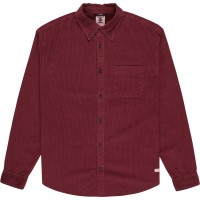риза,с,дълъг,ръкав,мъжки,ризи,element,button,down,corduroy,regular,fit,long,sleeve,shirt,red,(zinfandel)