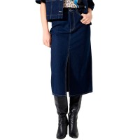 пола,дамски,поли,и,рокли,garcia,h50121,midi,skirt,rinsed,(blue)