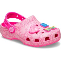 детски,сандали,и,чехли,crocs,mattel,pink,barbie,classic,t,clogs,multi