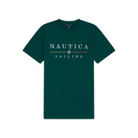 тениска,мъжки,тениски,nautica,n1k01284,short,sleeve,t,shirt,green