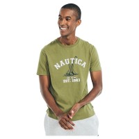 тениска,мъжки,тениски,nautica,vr2711,short,sleeve,t,shirt,green