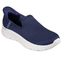 обувки,дамски,маратонки,skechers,go,walk,flex,slip,on,shoes,navy,white,(blue)