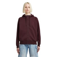 блуза,дамски,блузи,g,star,premium,core,2.1,full,zip,sweatshirt,maroon,(purple)