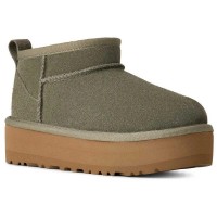 детски,обувки,детски,боти,ugg,kids,classic,ultra,mini,boots,moss,green,(green)