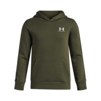 суичър,детски,блузи,under,armour,icon,fleece,taping,hoodie,green,(green,white)