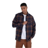 риза,с,дълъг,ръкав,мъжки,ризи,hurley,axe,sherpa,long,sleeve,shirt,blue,(armored,navy)