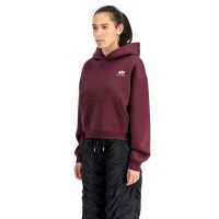 суичър,дамски,блузи,alpha,industries,basic,sl,hoodie,purple,(dark,cherry)